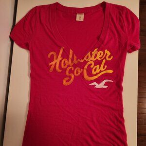 Hollister V-Neck Short Sleeve T-shirt